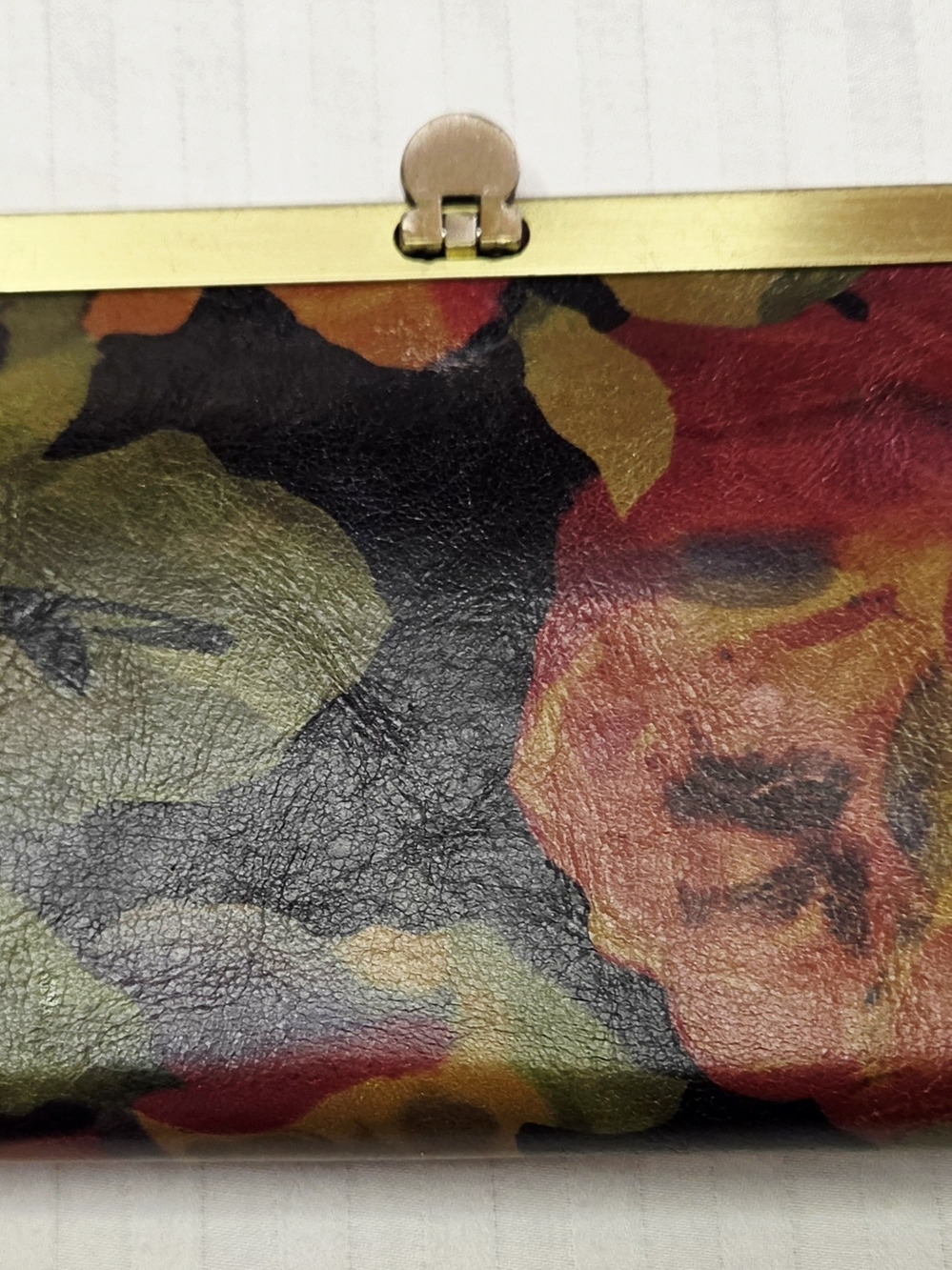 Patricia Nash Women's NWT CAUCHY Wallet Italian Leather  Sienna Sunset MSRP $119